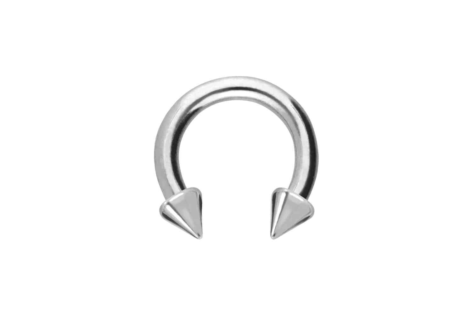 Chirurgenstahl Hufeisenring Piercing SPITZEN